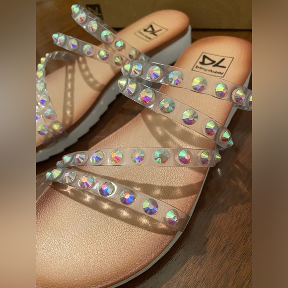 Dirty Laundry by Chinese Laundry Women's Coral Reef Sandal Iridescent Size 6.5 - Picture 5 of 11